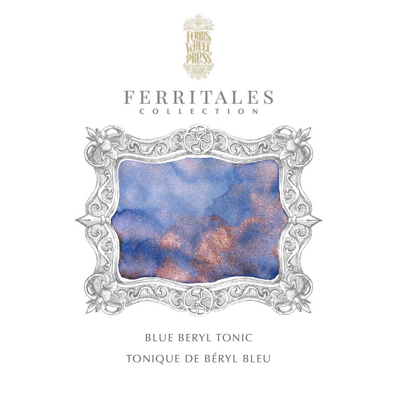 Ferris Wheel Press Fountain Pen Ink 20ml - FerriTales&trade; Blue Beryl Tonic image number 1